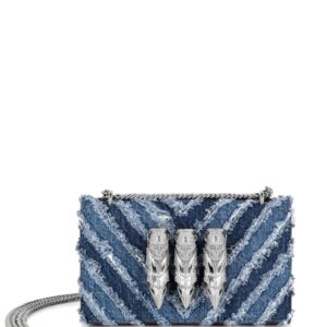 Philipp Plein small skull-appliqué shoulder bag