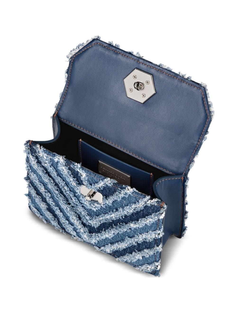 Philipp Plein medium Denim tote bag - Image 3