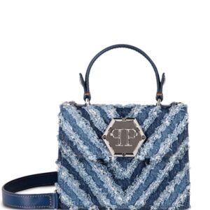 Philipp Plein medium Denim tote bag