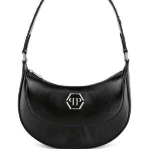 Philipp Plein logo-plaque leather shoulder bag