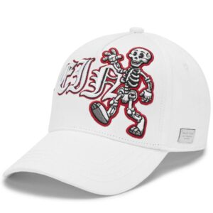 Philipp Plein Skeleton embroidered cap