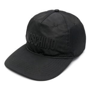 Moschino logo-appliqué baseball cap