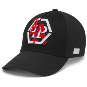 Philipp Plein logo-appliqué baseball cap