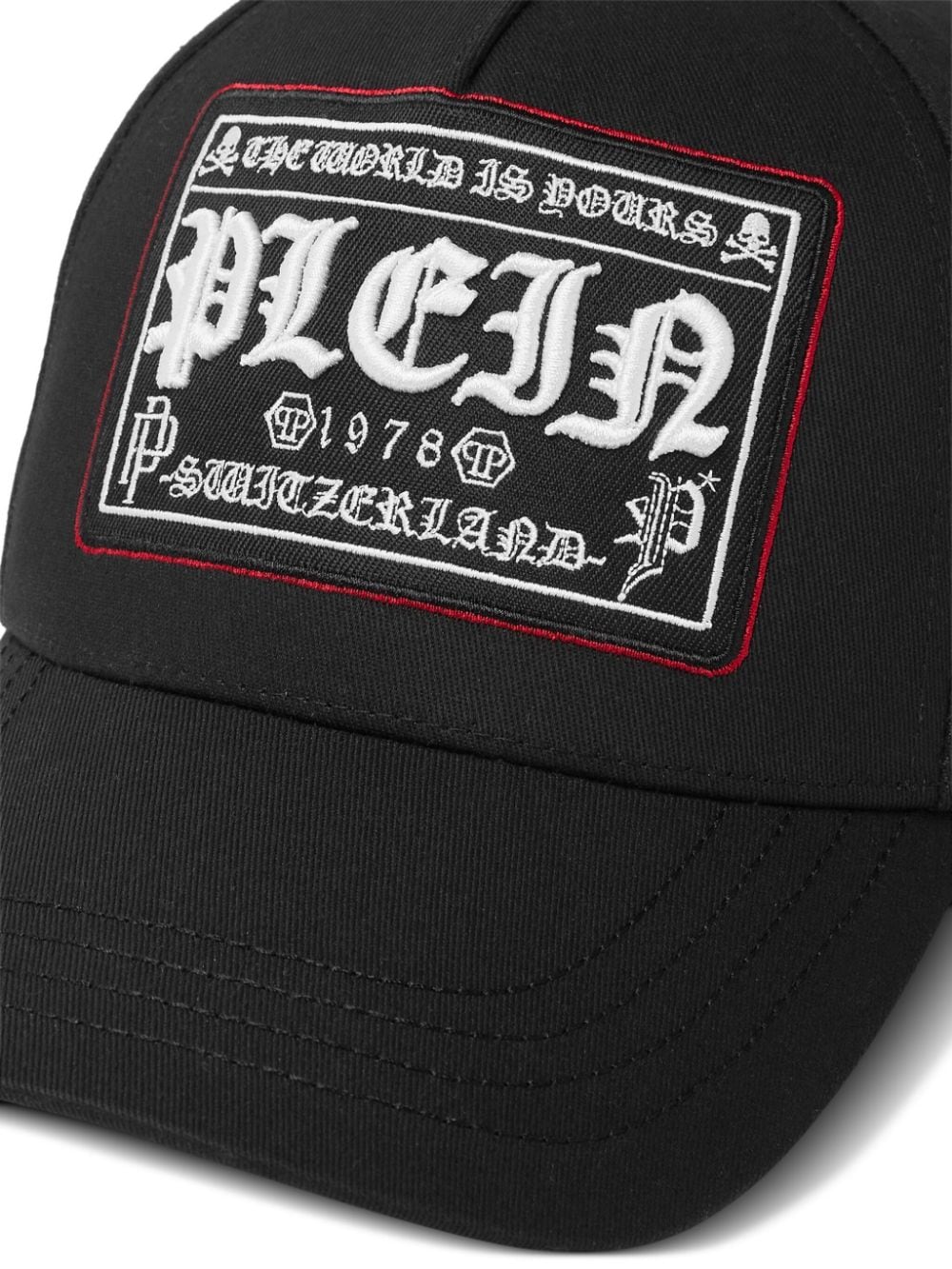 Philipp Plein logo-embroidered cap - Image 3
