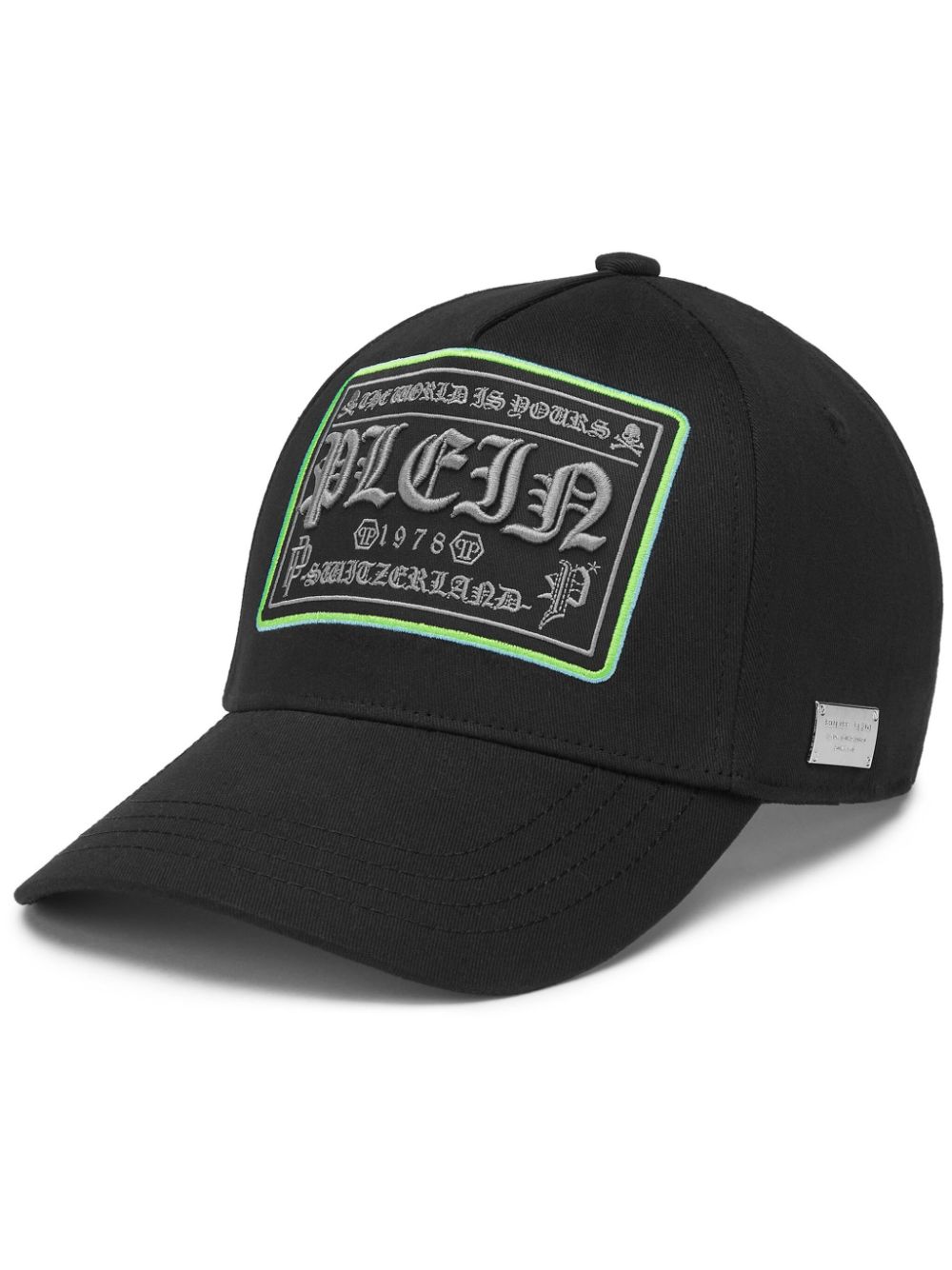 Philipp Plein logo-embroidered baseball cap