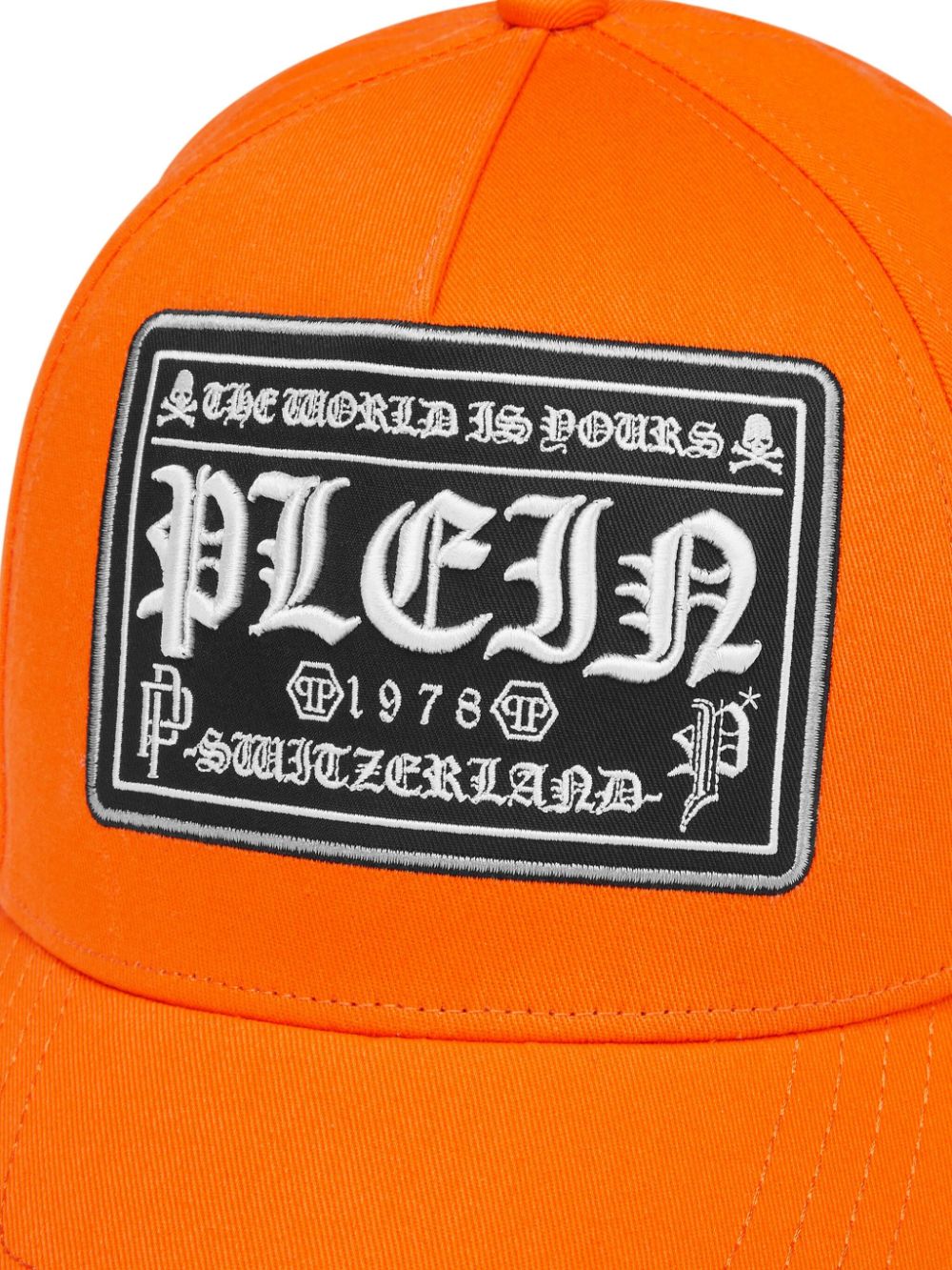 Philipp Plein logo-embroidered baseball cap - Image 3
