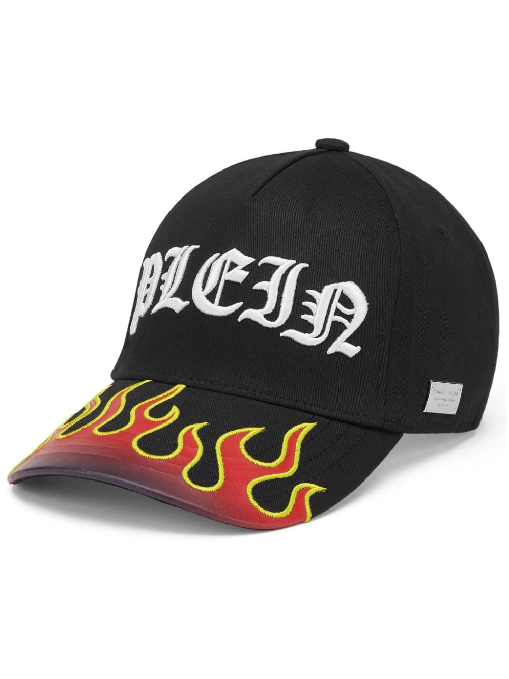 Philipp Plein Flame logo-embroidered cap