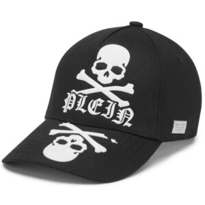 Philipp Plein Skull appliquéd cap
