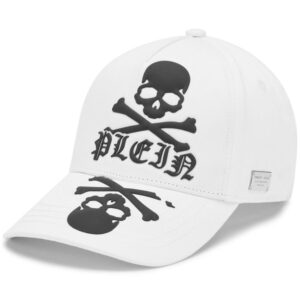 Philipp Plein Skull appliquéd cap