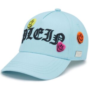 Philipp Plein logo-embroidered cap