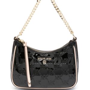 Michael Kors logo-debossed leather shoulder bag