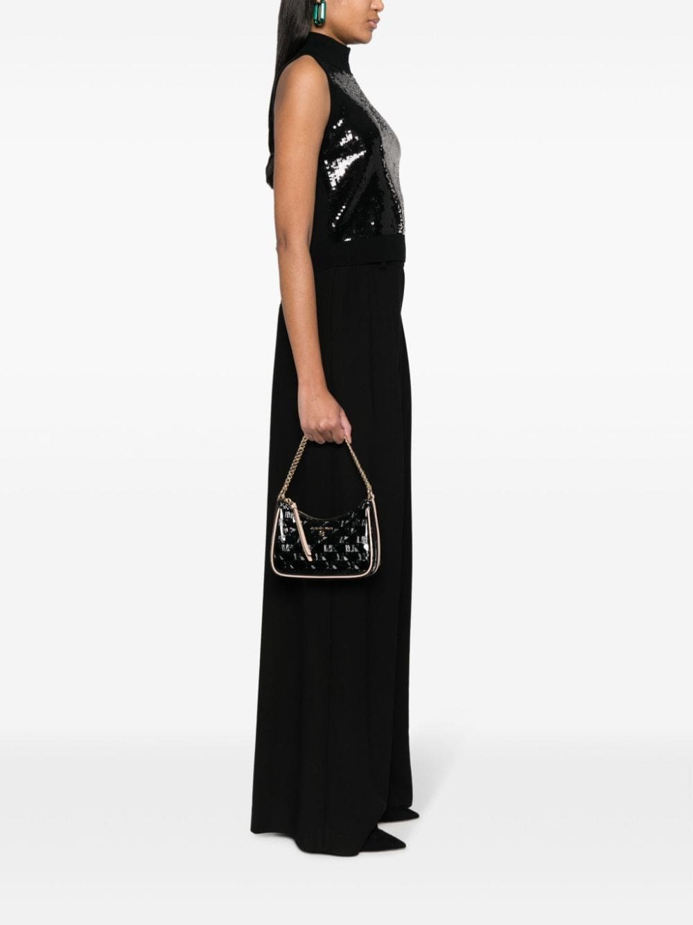 Michael Kors logo-debossed leather shoulder bag - Image 2