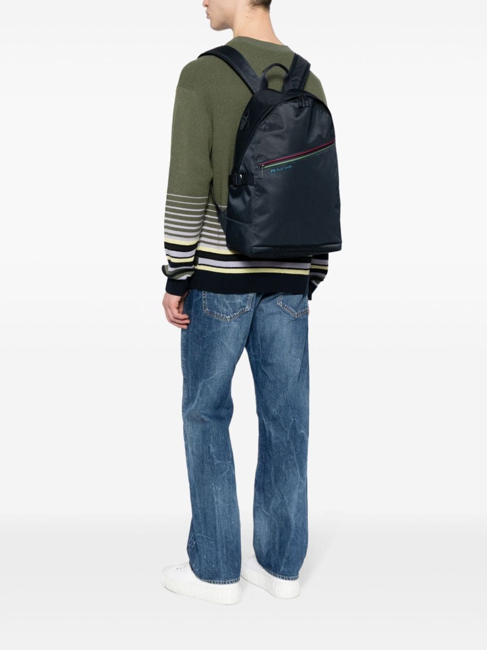 PS Paul Smith Sports Stripe backpack - Image 5