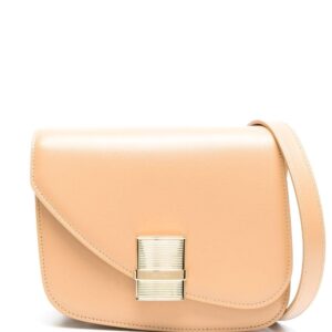 Ferragamo Fiamma leather crossbody bag