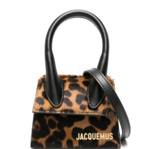 Jacquemus Le Chiquito cheetah-print mini bag