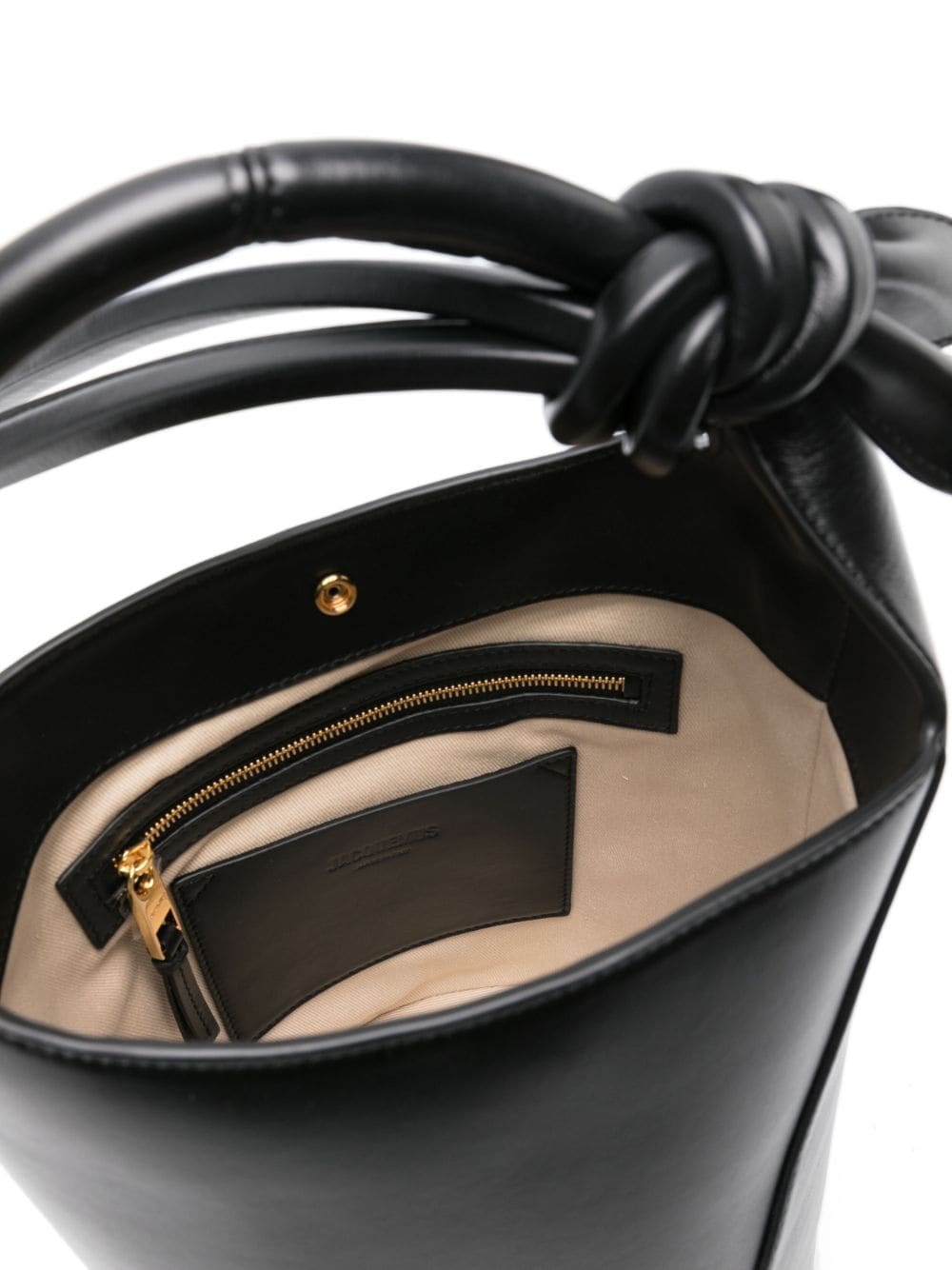Jacquemus Le Petit Tourni leather bucket bag - Image 5