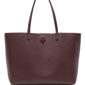 Tory Burch McGraw grained-leather tote bag