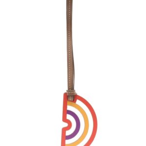 Stella McCartney Rainbow logo-print keyring