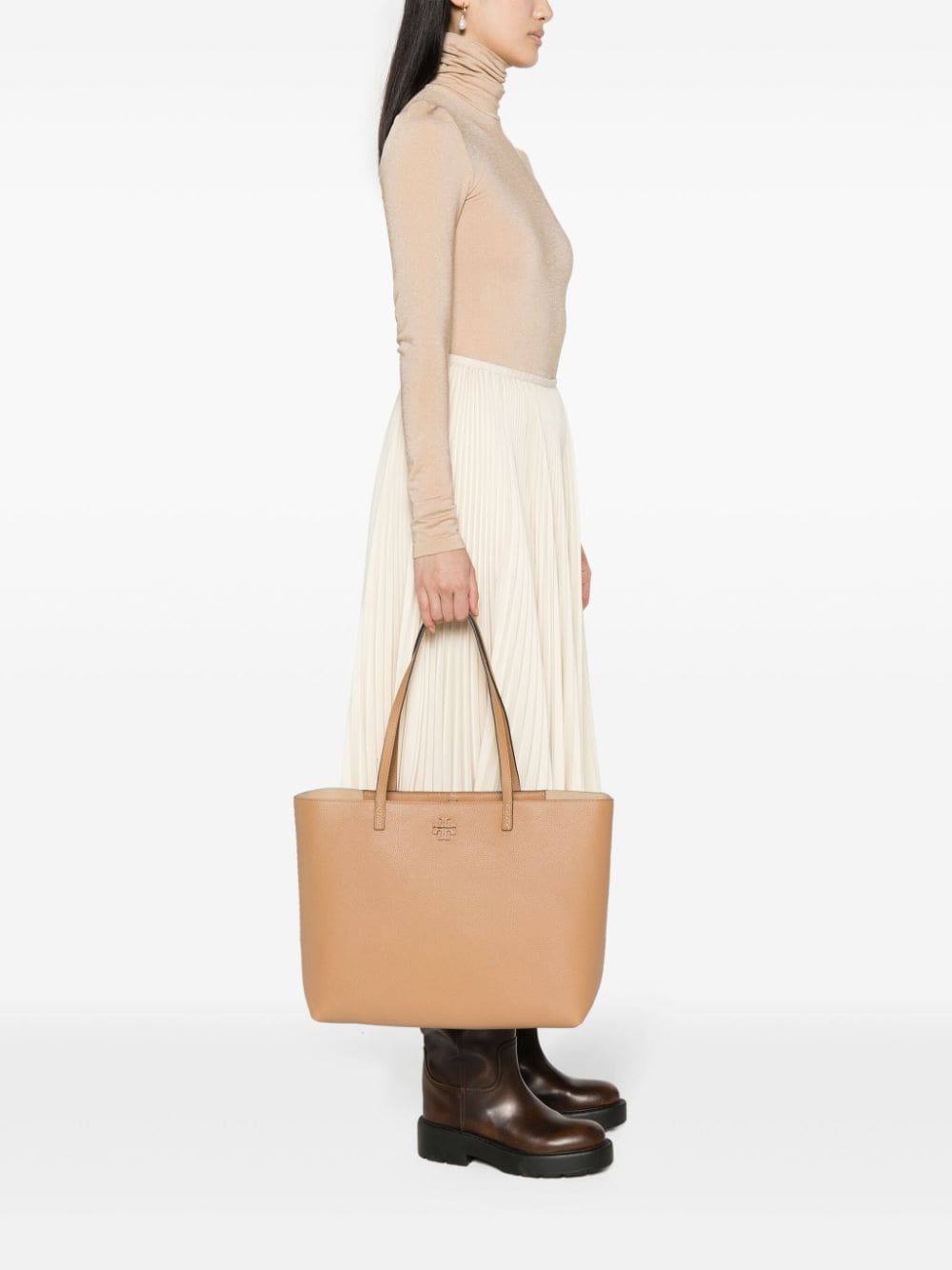 Tory Burch McGraw leather tote bag - Image 2