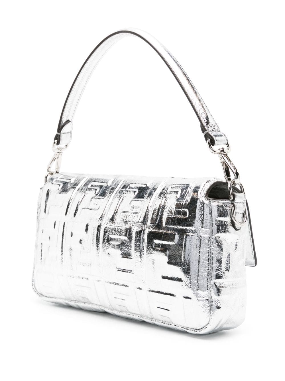 FENDI Baguette metallic shoulder bag - Image 3