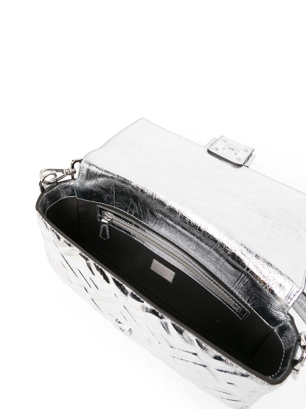 FENDI Baguette metallic shoulder bag - Image 5