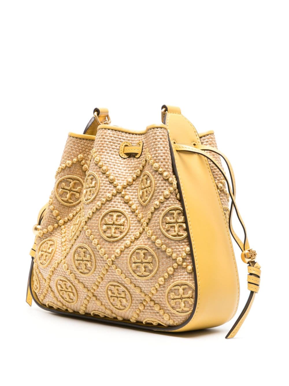 Tory Burch T Monogram embroidered shoulder bag - Image 3