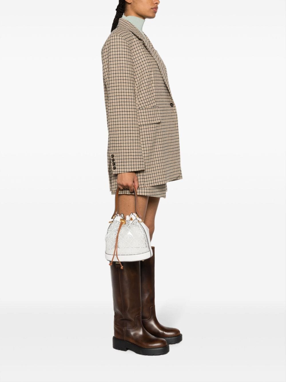 Tory Burch T-monogram transparent bucket bag - Image 2