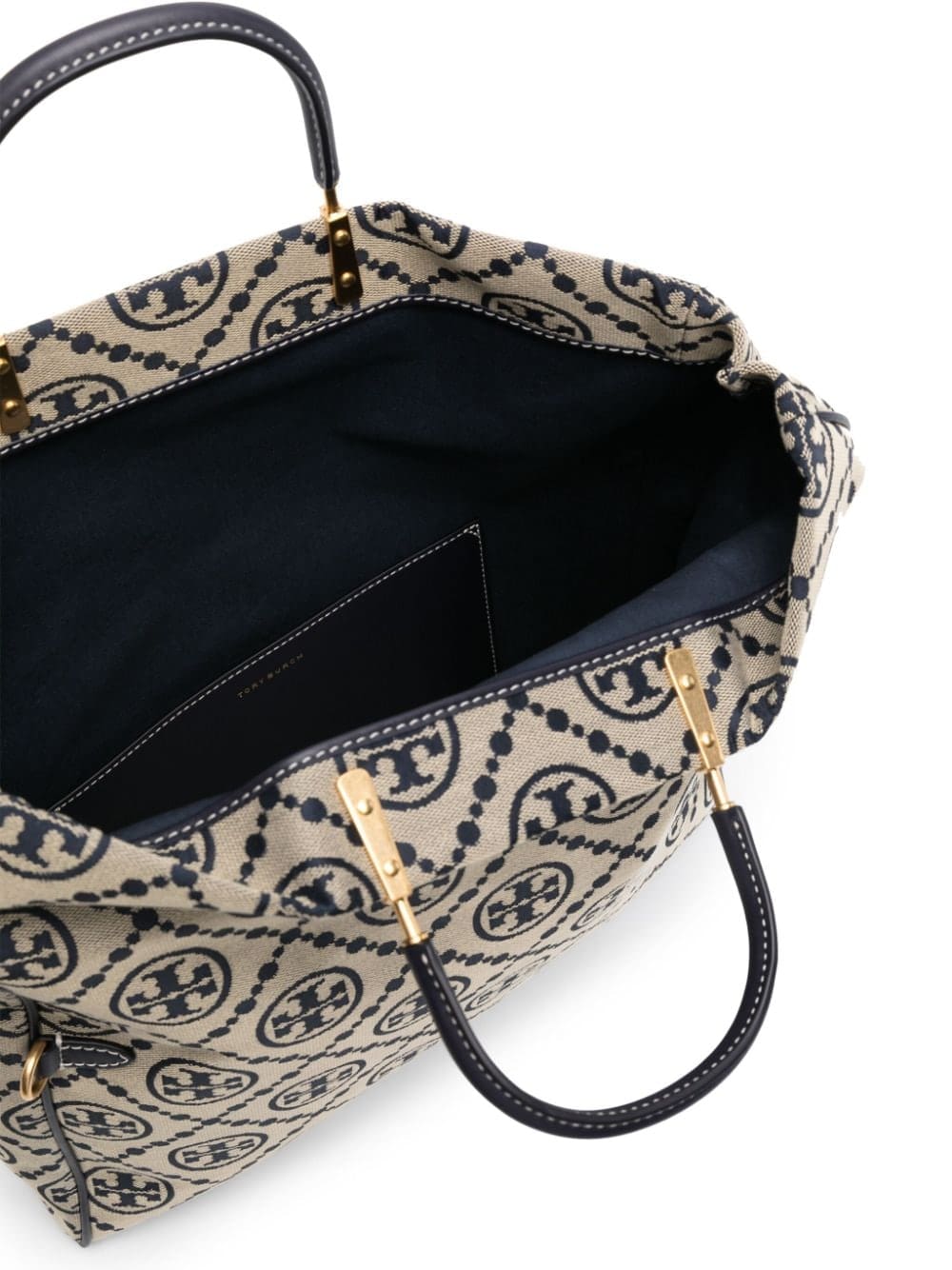 Tory Burch T monogram-jacquard tote bag - Image 5
