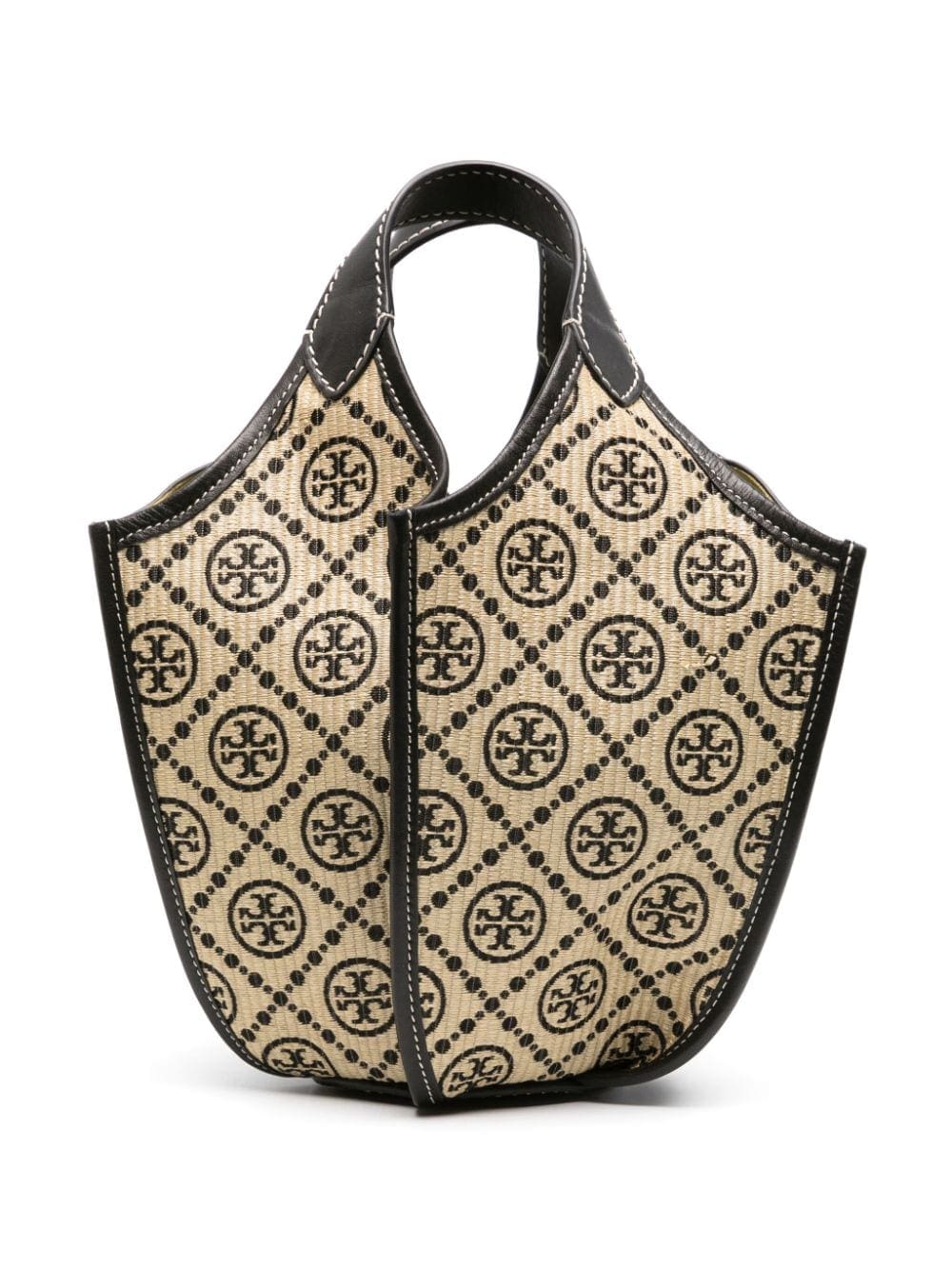 Tory Burch T-monogram Lampshade leather tote bag