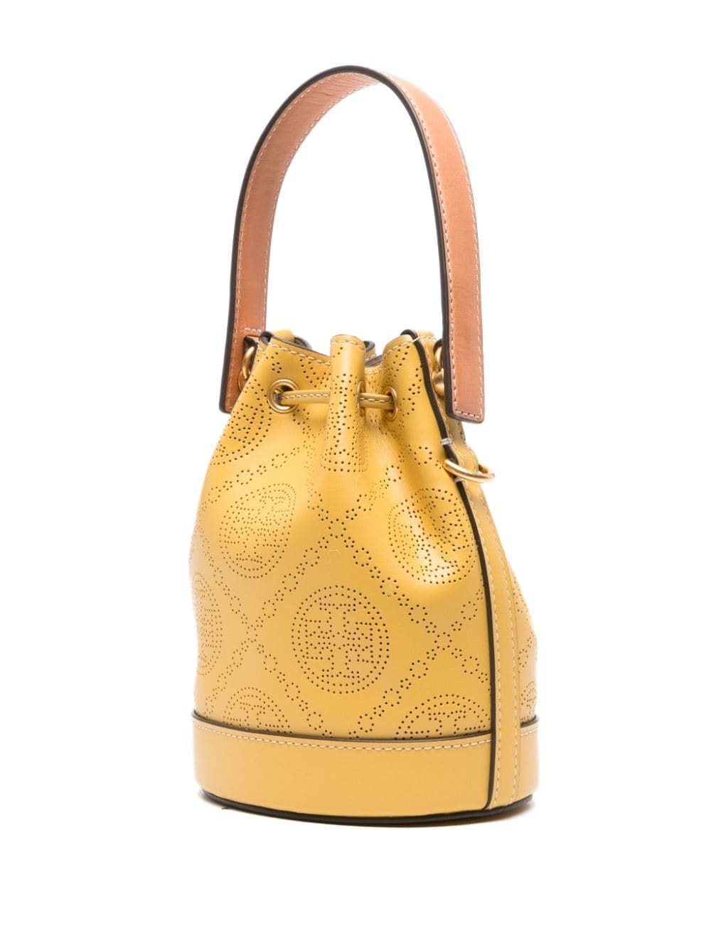 Tory Burch T Monogram perforated crossbody bag - Image 3