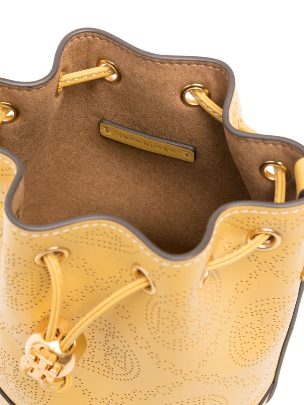 Tory Burch T Monogram perforated crossbody bag - Image 5