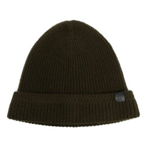 TOM FORD logo-patch ribbed beanie