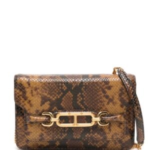 TOM FORD Whitney snakeskin-effect cross body bag