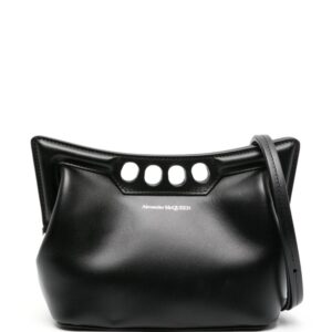 Alexander McQueen mini The Peak clutch bag