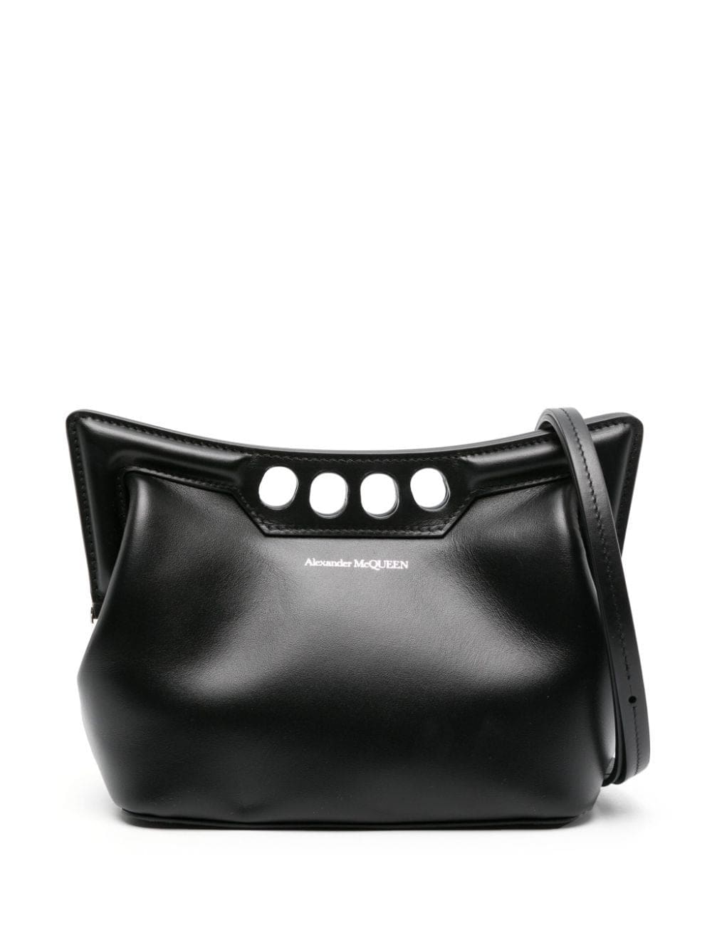 Alexander McQueen mini The Peak clutch bag