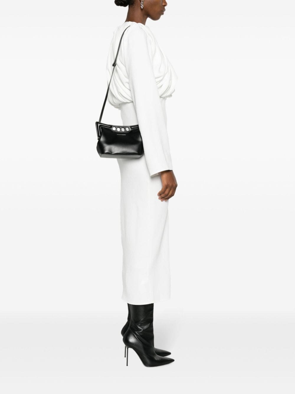 Alexander McQueen mini The Peak clutch bag - Image 2