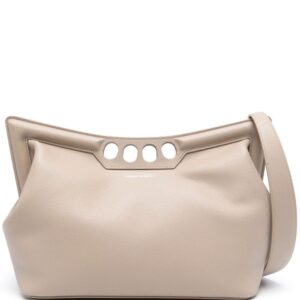 Alexander McQueen The Peak leather shoulder bag