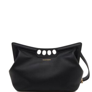 Alexander McQueen The Peak leather shoulder bag