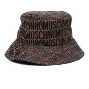 Moschino logo-jacquard bucket hat