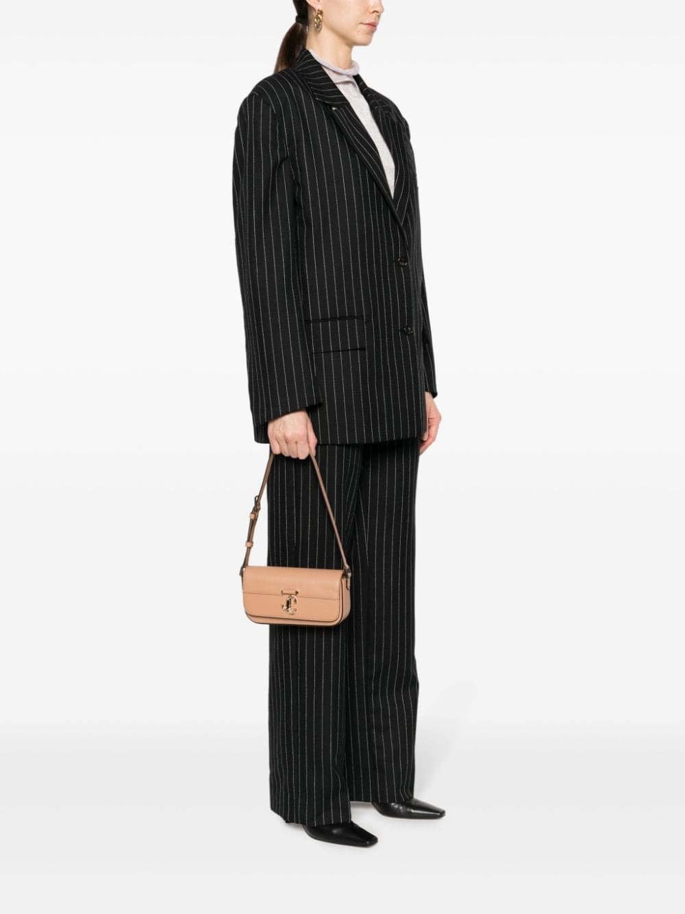 Jimmy Choo Avenue leather shoulder bag - Image 2