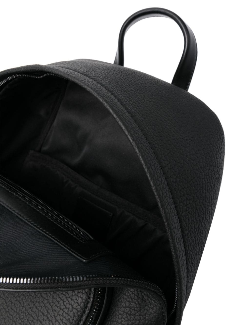 Calvin Klein logo-plaque faux-leather backpack - Image 3