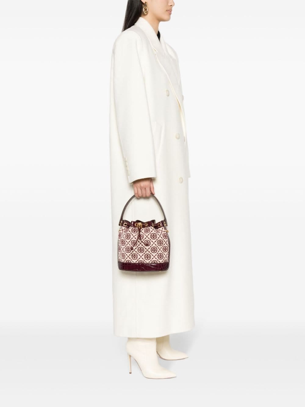 Tory Burch T Monogram bucket bag - Image 2