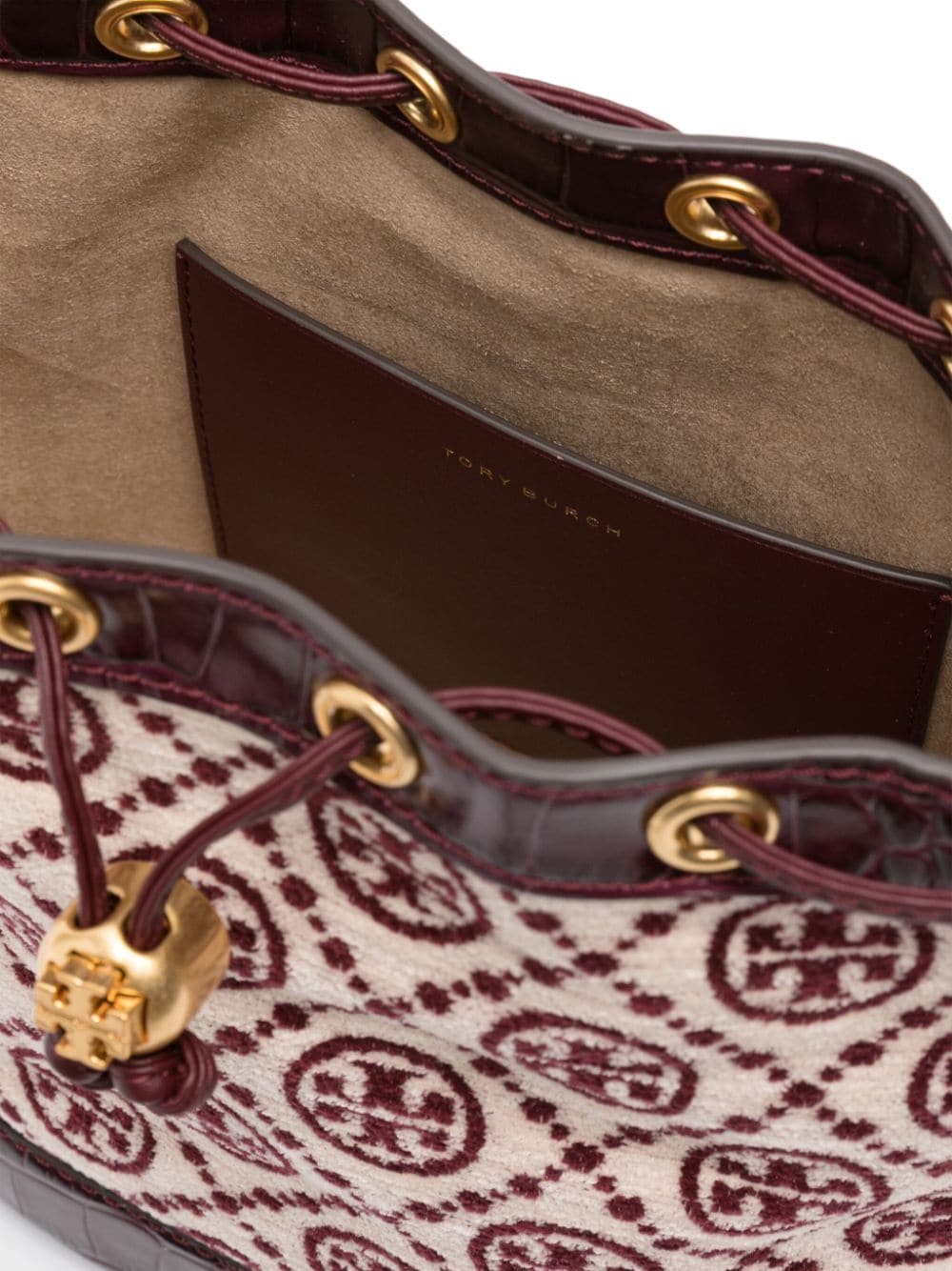 Tory Burch T Monogram bucket bag - Image 5