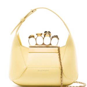 Alexander McQueen mini Jewelled leather tote bag