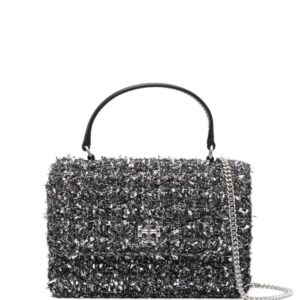 Tory Burch Mini Kira tweed tote bag