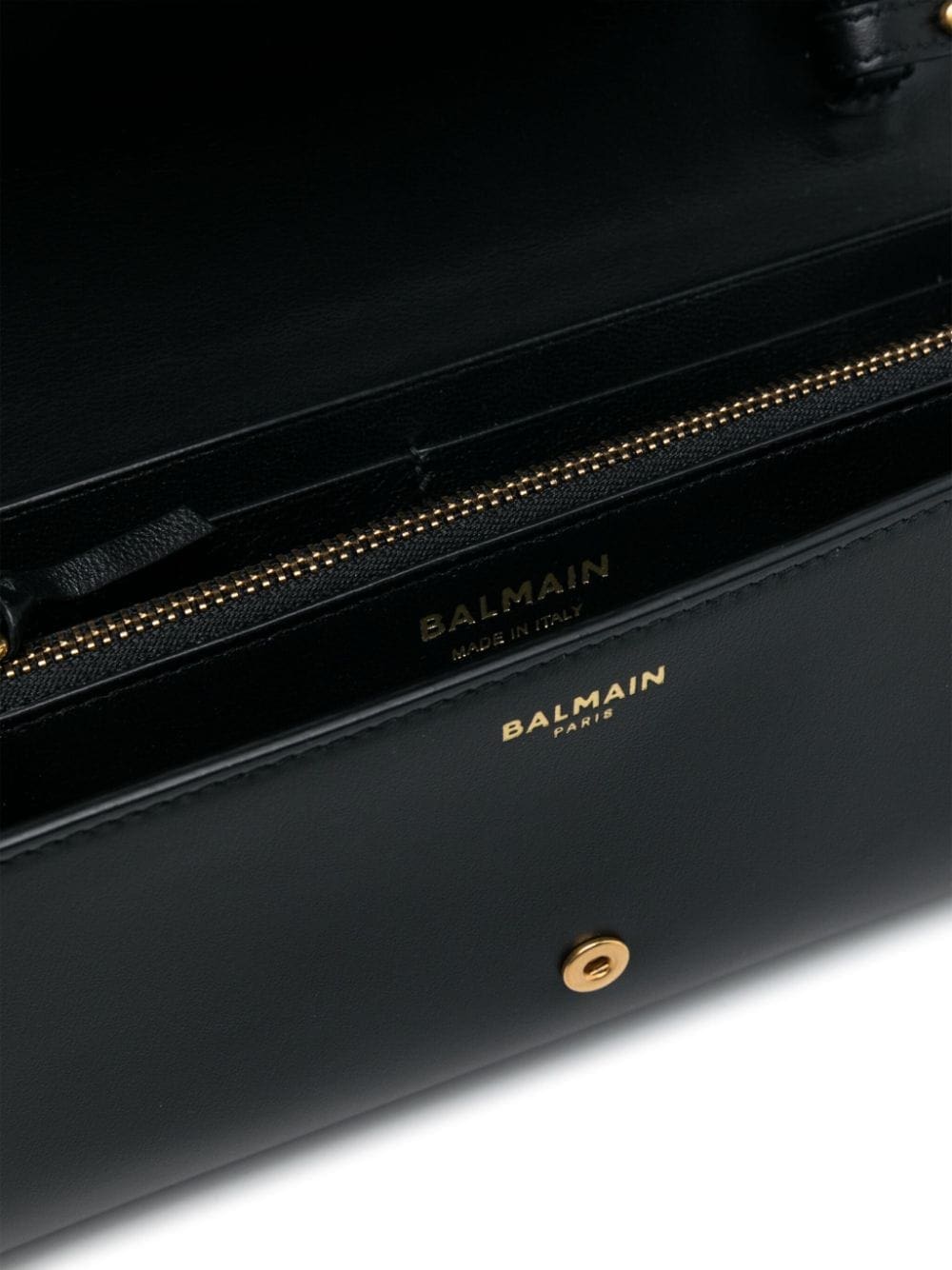 Balmain logo-plaque leather crossbody bag - Image 5