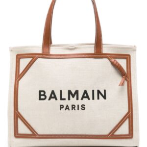 Balmain B-Army logo-print tote bag