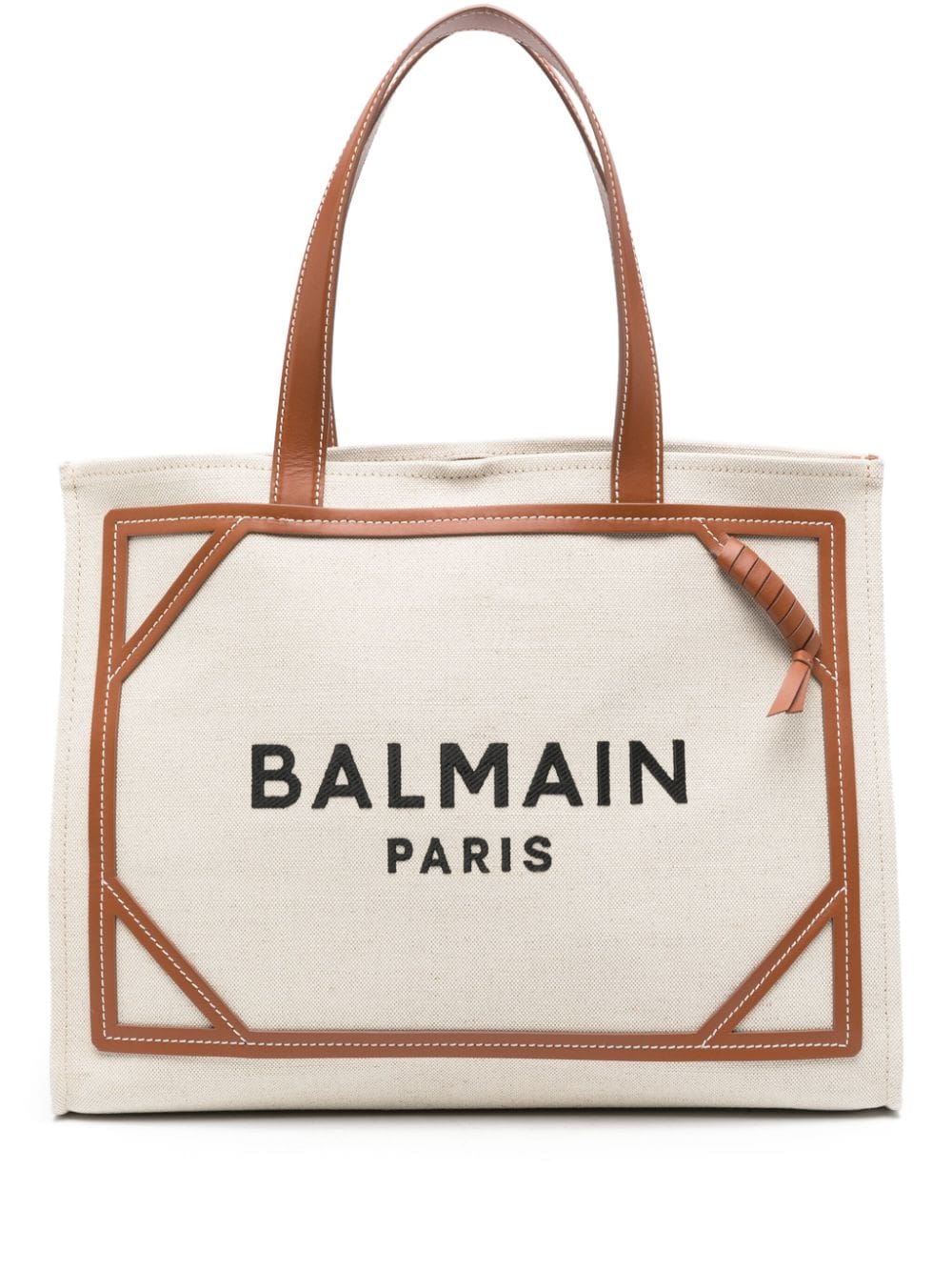 Balmain B-Army logo-print tote bag
