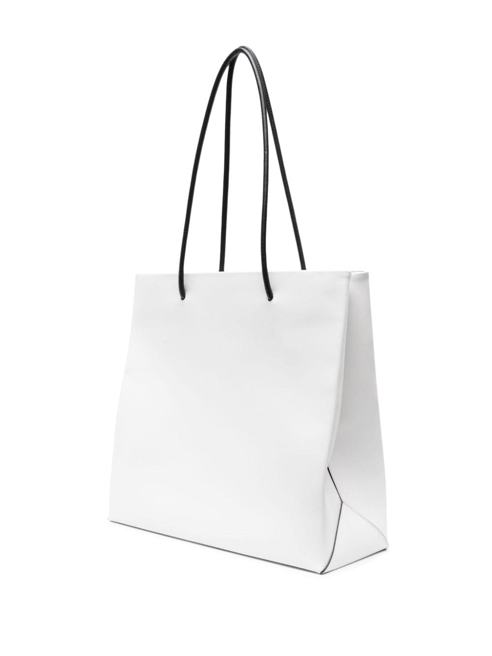 Moschino logo-print leather tote bag - Image 3