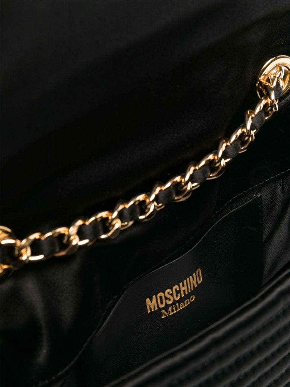 Moschino Biker satin crossbody bag - Image 5